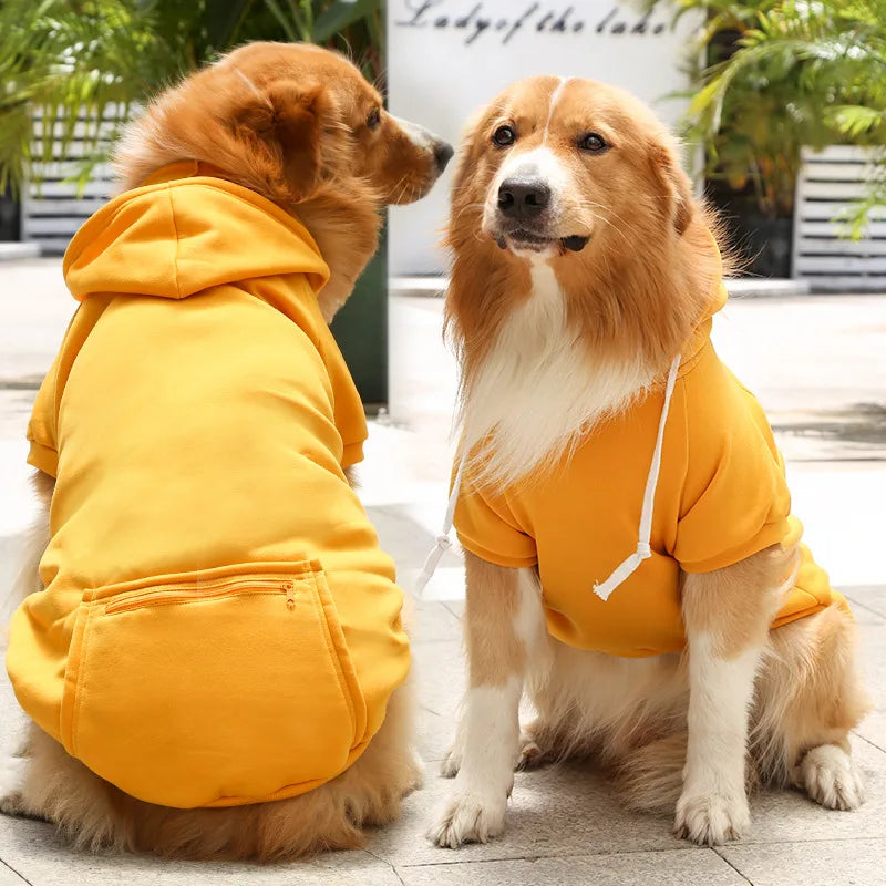 Reversible Plaid Dog Winter Coat - Cold Weather Vest for Small, Medium & Large Dogs