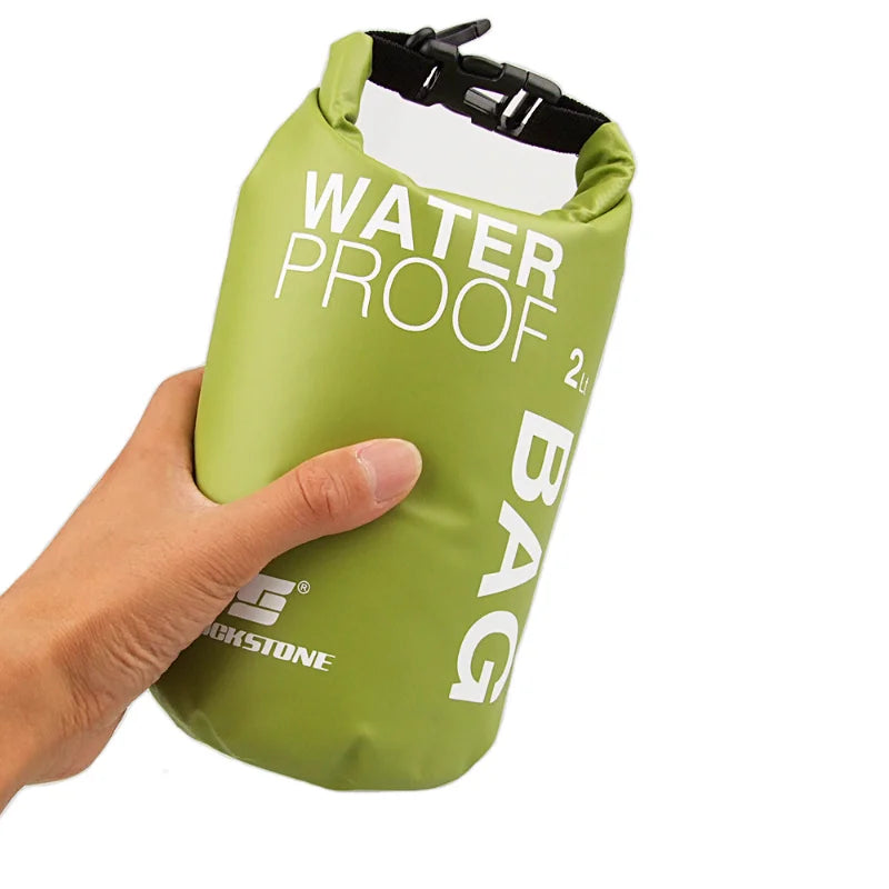 2L/5L/10L/15L Drifting PVC Mesh Bags Lightweight Waterproof Phone Pouch Floating Boating Kayaking Camping Bags Outdoor Swimming