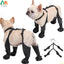 Waterproof Dog Boots Anti-Slip Dog Shoes,Rugged Rubber Sole,Pet Paw Protector, Dirty-Proof&Anti-Fall Dog Outdoor Walking Running