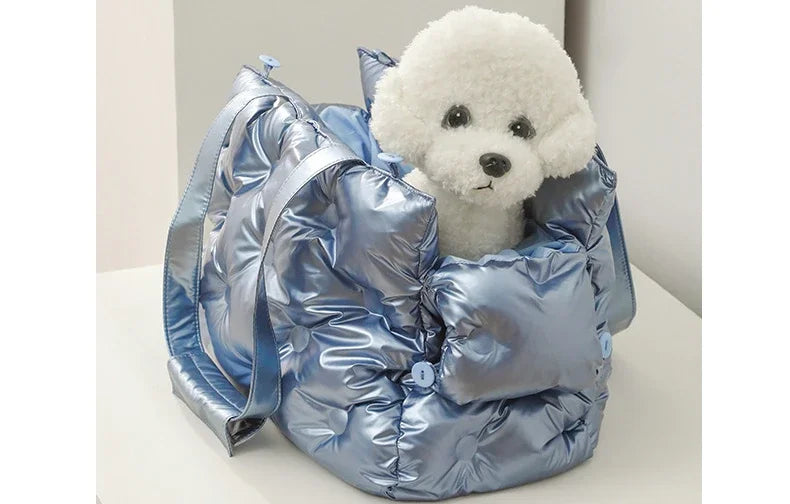 Travel Cat Dog Bag Waterproof Soft and Comfortable Dog Car Seat Cover Single Shoulder Bubble Bag for Pet Dog Cat Easy Travel