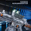 Electric Water Gun Toy Continuous Shooting with Firelight Big Capacity Water Pistol Spray Blaster Pool Summer Toy for Kids Adult