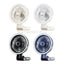 Rechargeable Clip On Fan USB Powered Foldable Cooling With LED Night Light 3 Speeds for Office Camping Adjustable Cooling Device