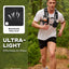 UTOBEST Running Hydration Vest 5L Lightweight Hydration Backpack with 2pcs 350ml Water Bottles for Bicycle Marathon Hiking