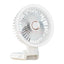 Rechargeable Clip On Fan USB Powered Foldable Cooling With LED Night Light 3 Speeds for Office Camping Adjustable Cooling Device