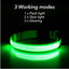 Usb Charging Glowing Dog Collar With Pendant Detachable Luxury Led Light Bright For Small Dogs Cat Night Safety Collar Wholesale