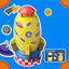 Rocket Sprinkler Toy – Rotating Flying Water Spray Launcher Outdoor Sprinkler Rocket Children's Water Play Tools