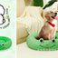 Frog octopus kennel dog bed medium small dog removable waterproof cover round nest plush pet mattress with non-slip