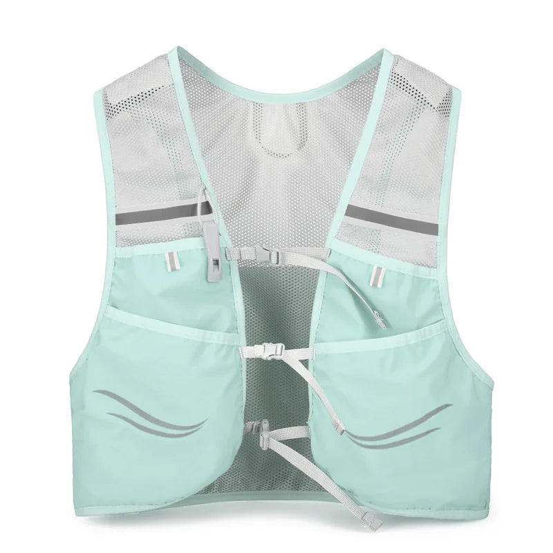 Lightweight Running Backpack Hydration Vest Suitable for Bicycle Men Women Marathon Hiking Ultra-light Portable 2L 500ml Kettles