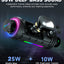OHAYO X10MAX Bluetooth Speaker 35W - IPX7 Waterproof, Powerful Stereo Sound, 24H Playtime, TWS Pairing, Dazzling Lights, Bass Up