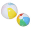PVC Inflatable Beach Ball Swimming Pool Toy 40cm Big Rainbow Beach Ball 30cm Colourful Inflatable Pool Ball Kids