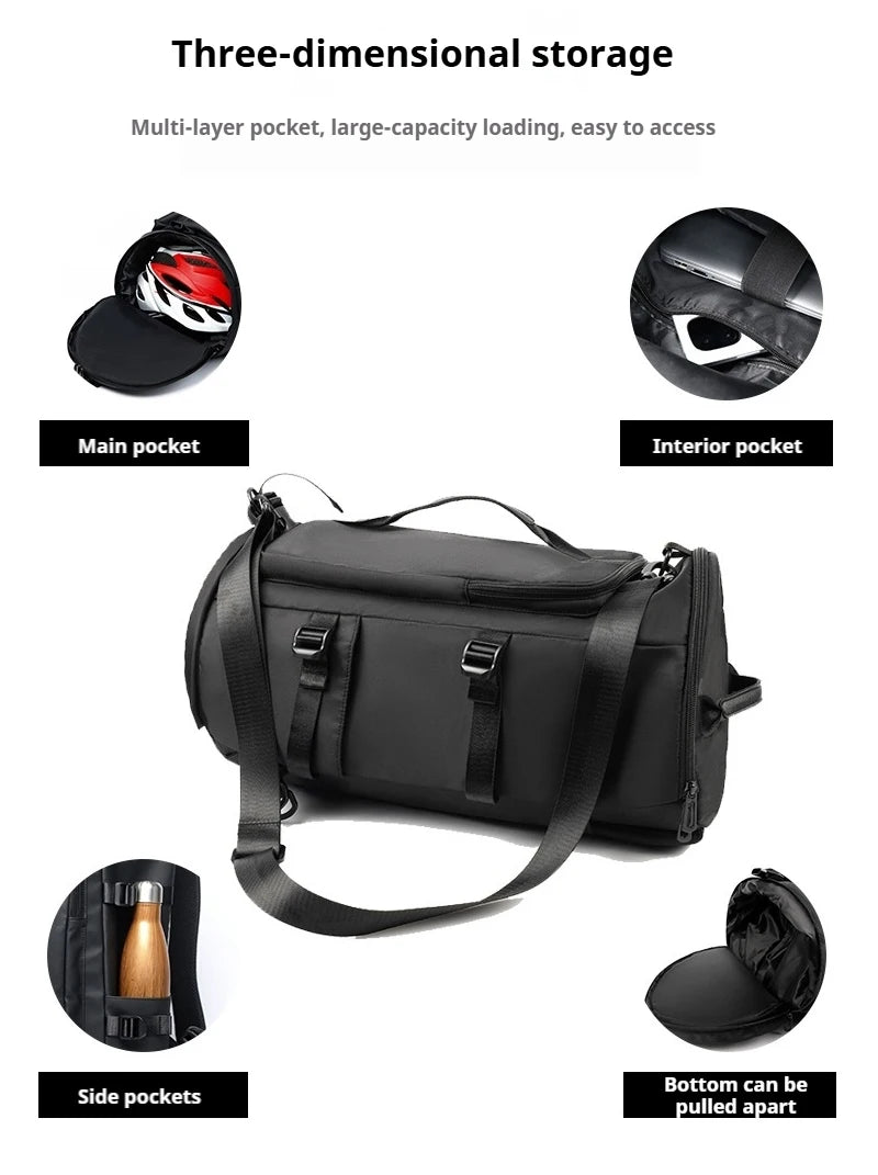 XOKY Multifunctional Waterproof Large Capacity Backpack Cycling Motorcycle Helmet Bag Rider Motorcycle Sport Trave Ball Bag24027