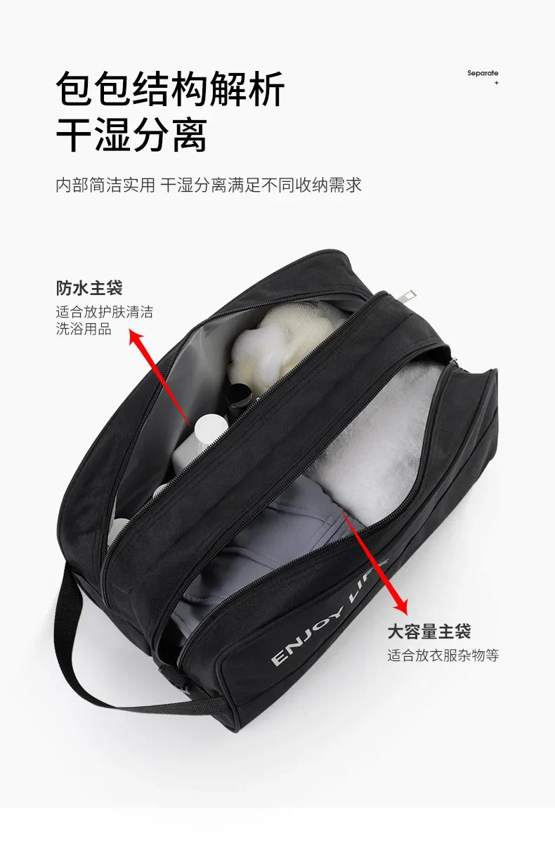 Multifunctional Wet-dry Swimming Bag for Men Women Portable Swming Storage Bag Waterproof Swim Organizer Gym Fitness Sports Bag