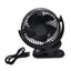 5inch/8inch Rechargeable Battery Operated Clip on Fan, USB & Type-C Charging, 4 Speeds Adjustable Portable Desktop Fan