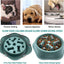 Slow Feeder Dog Bowl Anti-choking Slow Feeding Bowls for Dogs Anti-slip Pet Slow Eat Dishes Puzzle Bowls for Small Medium Dogs
