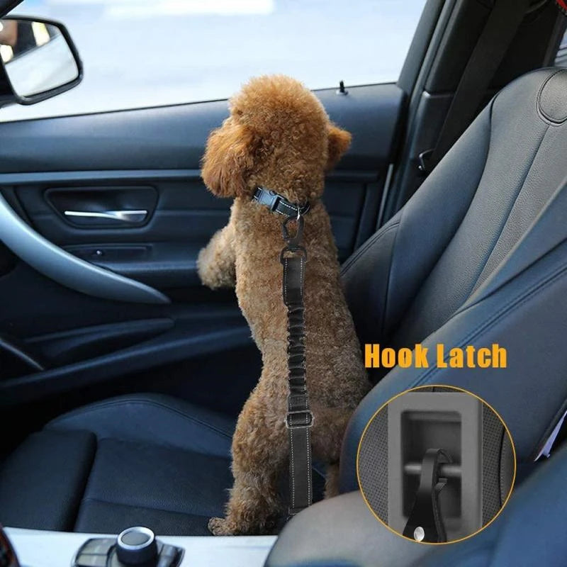 Adjustable Pet Dog Car Seat Belt  Safety Leash Vehicle Belts Reflective Nylon Rope Harness Dog Accessories for Small Large Dogs