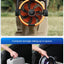 New Multifunctional 6 in 1 Desktop Fan 20000mAh Outdoor Camping Fan Air Circulator 4 Speed Adjustment Wireless Tent Ceiling Fan