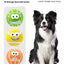 New Smiley Face Ball Latex Sound Toy Molar Teeth Cleaning Pet Latex Ball Dog Toy Pet Supplies