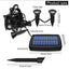10-in-1 solar floor lamp outdoor waterproof solar garden lamp walkway, driveway decorative landscape lighting