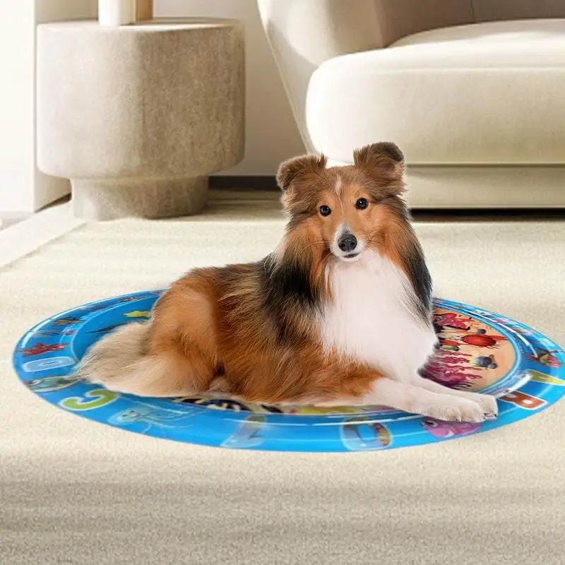 Summer Cooling Pet Water Bed Cushion Ice Pad Dog Sleeping Square Mat For Puppy Dogs Cats Pet Kennel Top Quality Cool Accessories