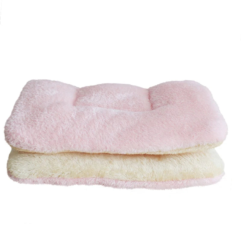Flannel pet pad dog bed thickened sleeping pad dog blanket suitable for Chihuahua Labrador puppy kitten small large dog pet rug