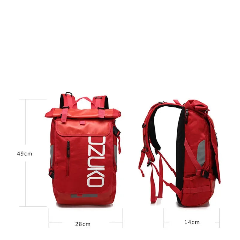 OZUKO Schoolbag for Teenager 15.6 inch Laptop Water   Backpack 49*28*14 Men   Student Backpacks Male Travel Mochila Fashion