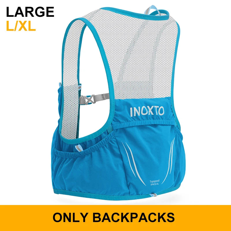 INOXTO 2022 new lightweight running backpack moisturizing vest suitable for bicycle marathon hiking ultra-light portable 2.5L