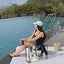Waterproof Cosmetic Bag Fashionable Summer Storage Shoulder Bag Large Transparent Tote Bag For Women Swimming Beach