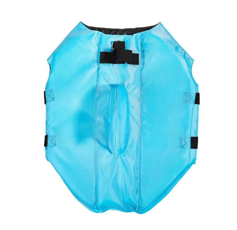 Shark Fin Dog Life Jacket Enhanced Buoyancy Small Dogs Swimming Clothes Safety Vest with Handle for Dogs Surfing