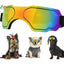 Small Dog Sunglasses,Dog Goggles with Adjustable Strap UV Protection Winproof Dog Puppy Sunglasses,Suitable for Dog Pet Glasses