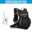 16L Lightweight Hiking Backpack for Men & Women, Water-Resistant Daypack with Rain Cover, Anti-Theft Travel Backpack for Camping