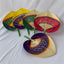 Handmade Bamboo Woven Fan Straw Woven Summer Cooling Hand Fan Creative Sunflower Fan Peach Heart Large Fan