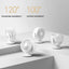 XIAOMI MIJIA DC Inverter Desktop Circulating Fan，Home Desktop Fans，Intelligent Three-dimensional Air Supply，Support MI HOME App