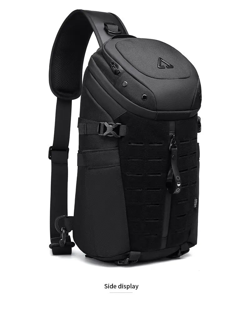Ozuko Chest Bag Cross bag men Waterproof USB Man Crossbody Bag Anti-Theft Short Travel Messenger Sling Fashion Designer