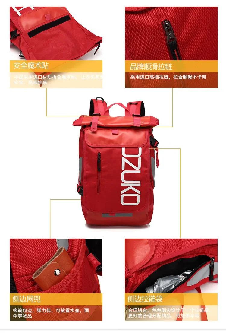 OZUKO Schoolbag for Teenager 15.6 inch Laptop Water   Backpack 49*28*14 Men   Student Backpacks Male Travel Mochila Fashion