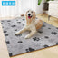 All-Weather Chew-Proof Dog Mat-Waterproof & Thermal Fleece Pad with Custom Print, Heavy Duty for Large Dogs (SGS Certified）