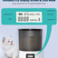 Wholesale 4L Automatic Cat Self Diet Feeder Dog Feeder Smart Stainless Steel Double Bowl Cat Feeder