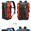 Motorcycle Backpack Men Women Waterproof Bag Full Face Helmet Backpack Rider Bag Reflective Travel Bag Motorcycle Helmet Bags