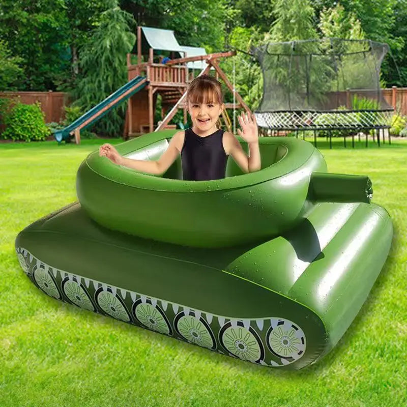 Summer Water Toy Inflatable Bed Water Floating Toy Tank Thickened PVC Inflatable Mat Swimming Pool Fun Toys Water Floating Mat