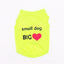 Pet Dog Clothes Summer Clothing For Dog Vest Shirt Puppy Pet Warm Dogs Pets Clothing Chihuahua Yorkshire Clothes