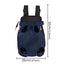 Adjustable Dog Front Carrier Legs Out Dog Breathable Portable Travel Pet Dog Carrier Backpack Mesh Carrier for Dog Cats Outdoor