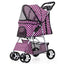 Pet Stroller with Sunroof -Foldable, lightweight, Single Handed, size S M L