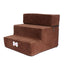 30cm High Detachable Dog Steps Pet Dog Stairs Step Cat Stairs 2 Story Staircase Assembly Removable Wash Stairs Ladder Dog Stairs