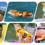 Cute Summer Dog Life Jacket for Swimming Boating Pet Safety Floating Vest Life Preserver with Rescue Handle For Cats Small Dogs