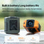 Mini 8000mAh Travel Wearable Waist Fan Camping Outdoor Rechargeable Cooling Fan With Night Light and Power Bank Air Circulator