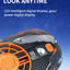 Waist-hanging Fan 100-level Adjustable Portable Waist-clip Outdoor Construction Site Cool Down USB Charging Mini Neck Fan