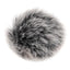 1 Piece Wind Muff Outdoor Furry Windscreen for Lavalier Lapel Microphone / Mini Microphones, Lavalier Microphone Windshield-ADS1506
