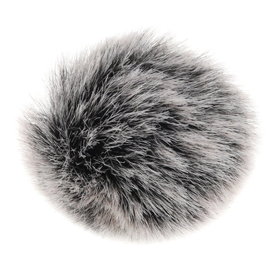 1 Piece Wind Muff Outdoor Furry Windscreen for Lavalier Lapel Microphone / Mini Microphones, Lavalier Microphone Windshield-ADS1506