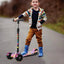 Child Scooter Folding Kick Scooter Adjustable Height Skateboard For Kids With LED Light Kateboard Outdoor Kids Foot Scooter