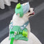 Cartoon Pet Harness Leash Sun Hat Set Cute Kitten Puppy Costume Cat Small Dogs Vest Harness Rope Cap 3pcs Outdoor Pet Supplies