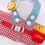Cartoon Pet Harness Leash Sun Hat Set Cute Kitten Puppy Costume Cat Small Dogs Vest Harness Rope Cap 3pcs Outdoor Pet Supplies
